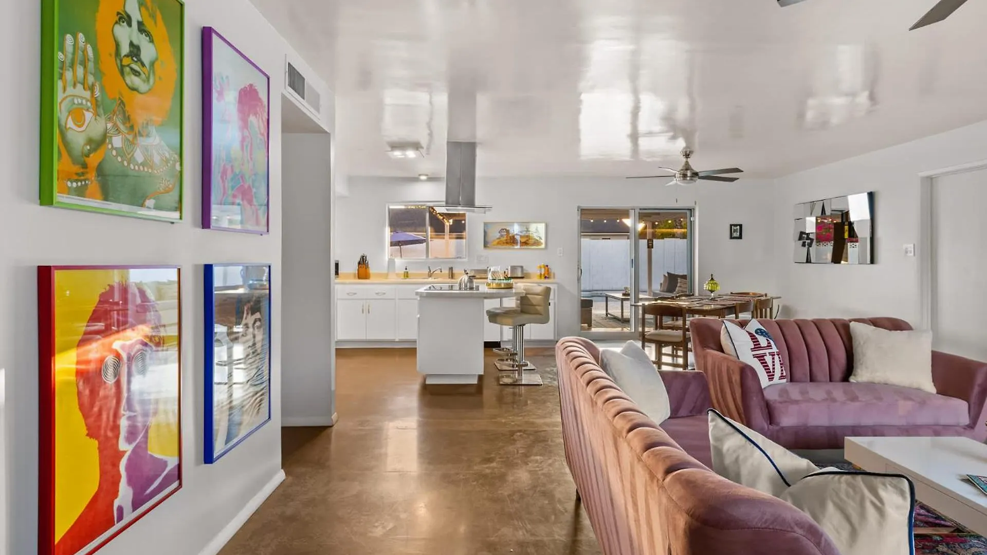 Tatil Evi Desert Mirage Home -Retro Chic With Pool Grille & Bocce Scottsdale ABD