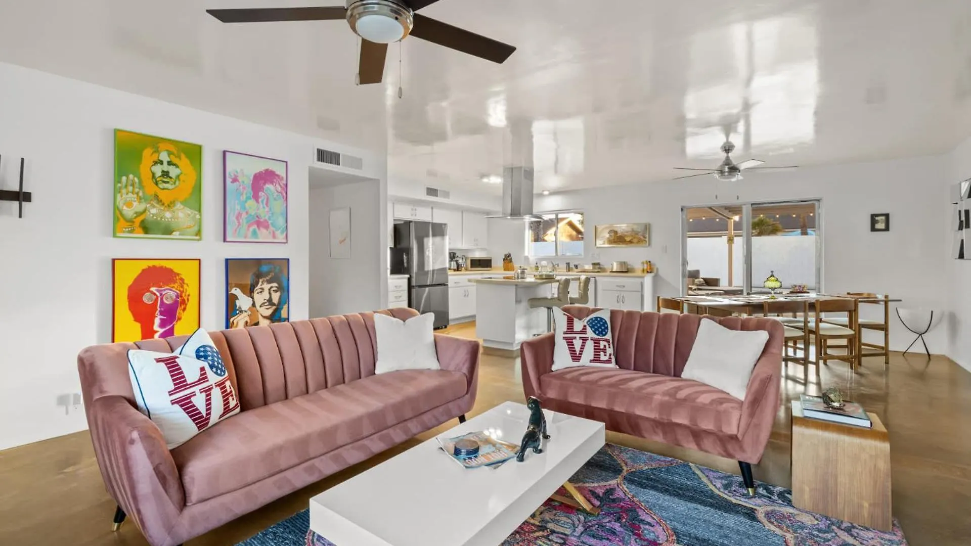 Desert Mirage Home -Retro Chic With Pool Grille & Bocce Scottsdale Tatil Evi
